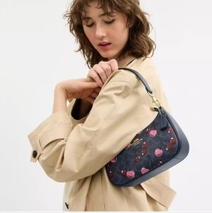 Coach Teri Cherry Print Shoulder Bag